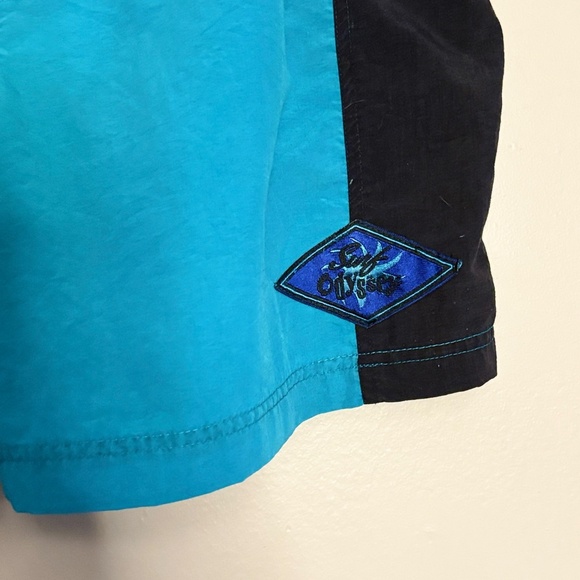 3/$10⚡️Vintage SURF ODYSSEY Blue Swim Trunks Shorts - Picture 5 of 9